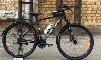 Велосипед Greenland Genesis K 29 р.21 2026 (черный/красный)