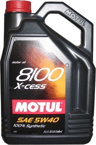 

Моторное масло Motul 8100 X-cess 5W40 5л