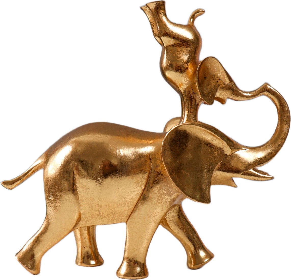 Статуэтка Sima-Land Слон со слоненком на спине: гимнастика 9710375