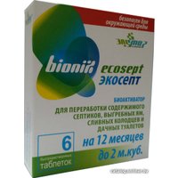 Таблетки для выгребных ям Bionix EcoSept 6 таб.