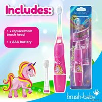 Электрическая зубная щетка Brush-Baby KidzSonic Unicorn