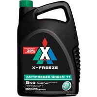 Антифриз X-Freeze Green 5кг