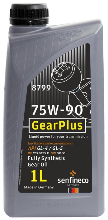 

Трансмиссионное масло Senfineco GearPlus 75W-90 1л