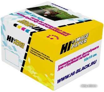 Фотобумага Hi-Black Hi-Image глянцевая 10x15, 210 г/м2, 500 л [A21102]
