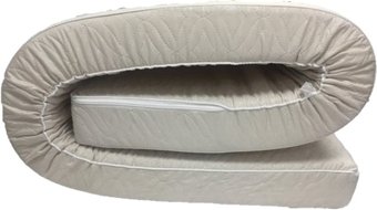 Ортопедический наматрасник Бэлио ППУ 10 см 140x190 (кремовый)