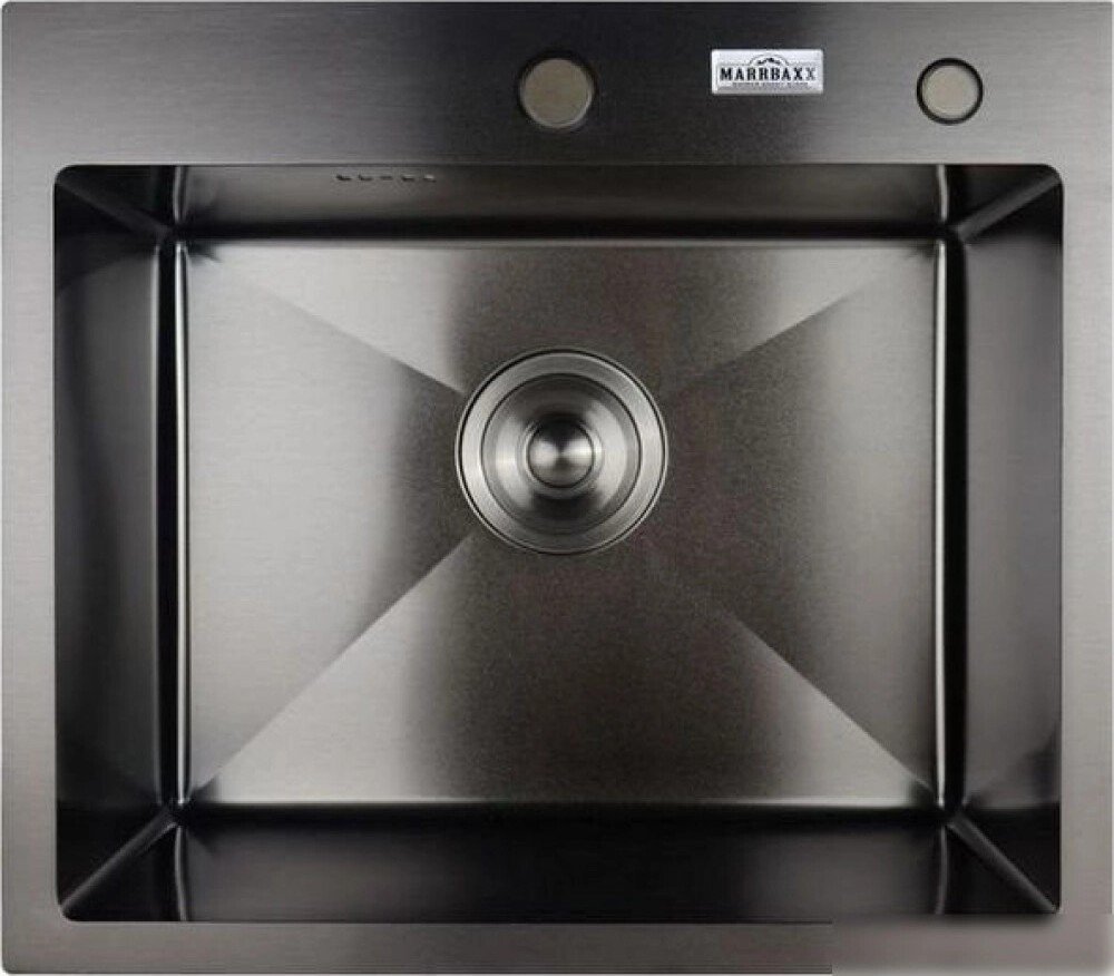 

Кухонная мойка MARRBAXX B5040-R (стальной/нержавеющая сталь)