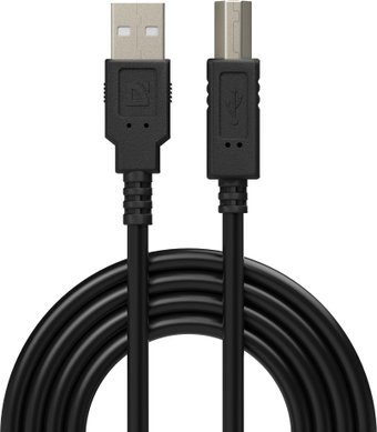 Кабель Defender USB Type-A - USB Type-B (5 м, черный)