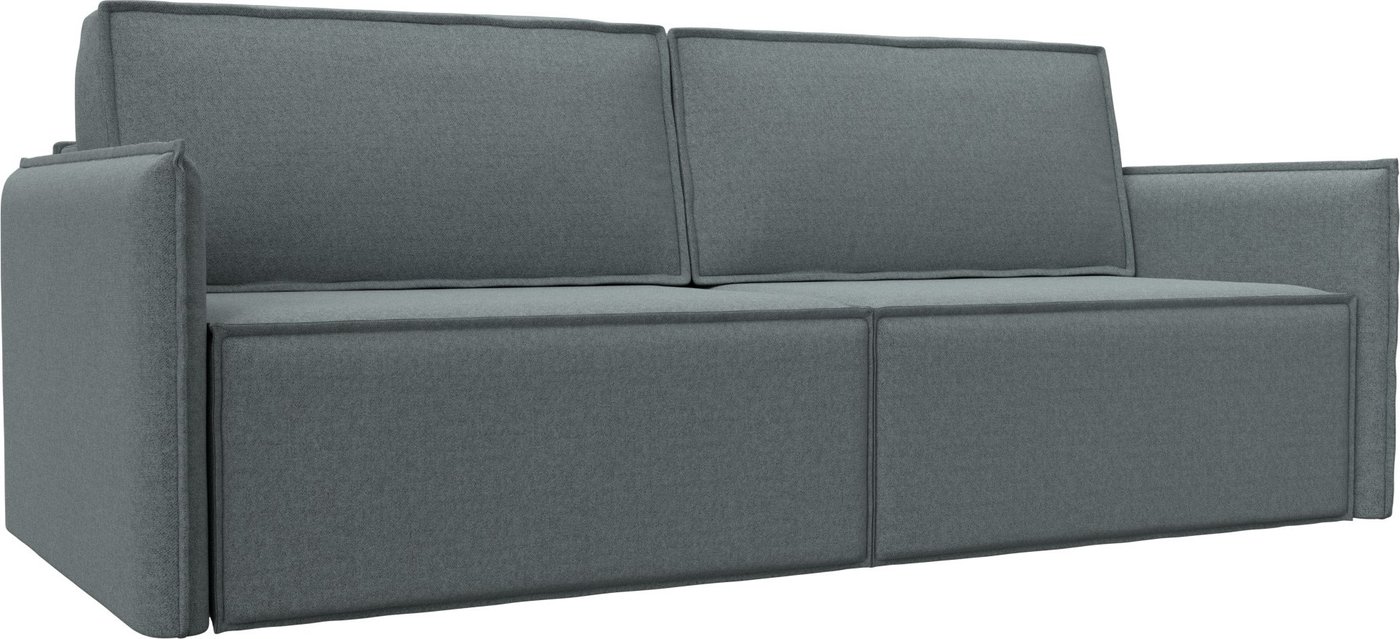 

Диван Лига диванов Либерти 124109 (рогожка амур серый)