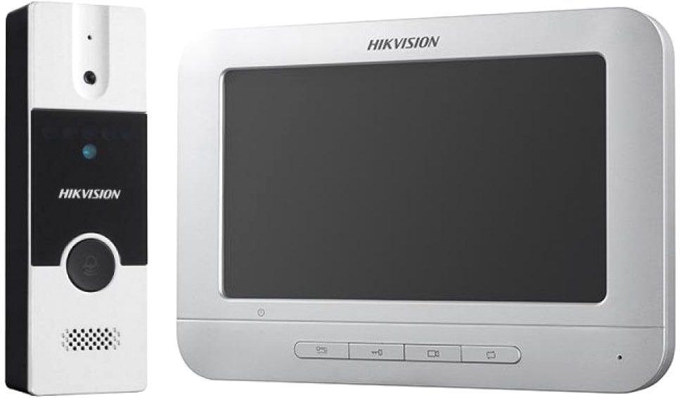 

Комплект видеодомофона Hikvision DS-KIS202