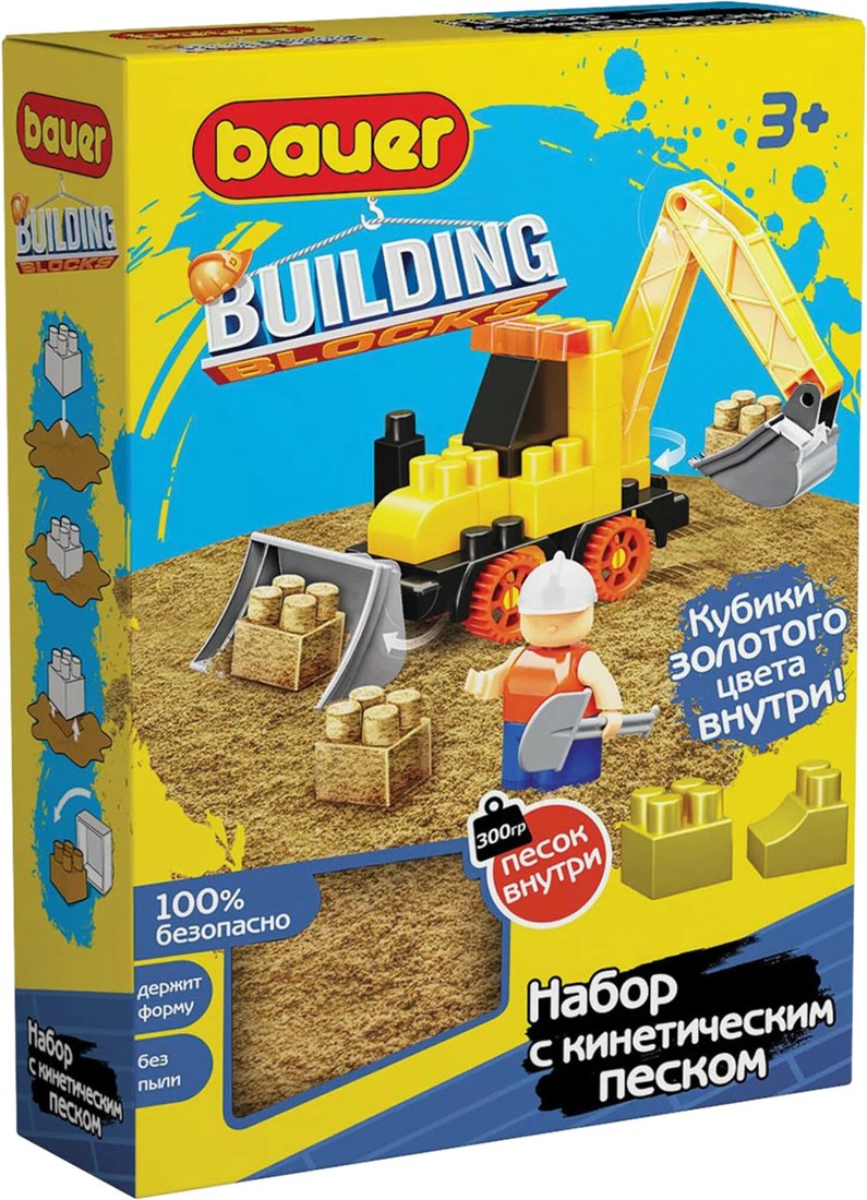 

Конструктор Bauer Building Kinetic 753 Набор с трактором
