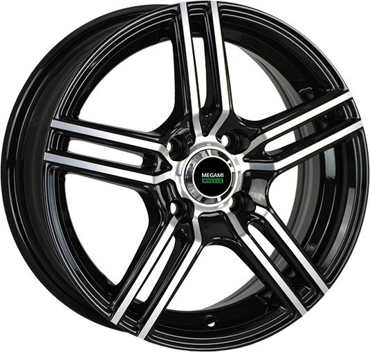 

Литые диски Megami MGM-1 15x6" 4x100мм DIA 67.1мм ET 40мм BKF
