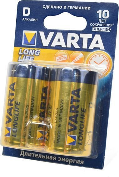 

Батарейка Varta Longlife 2 DLR20 4120101412 2 шт