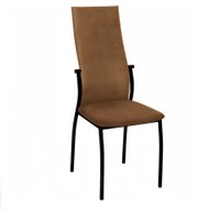 Стул Древпром Престиж ДП2-19 (черный матовый/катания корица)