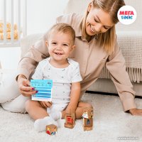 Кубики Mega Toys Кубики на оси Профессии 15201