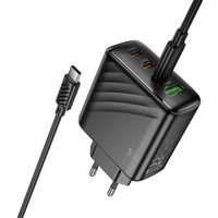 Сетевое зарядное Hoco CS27A Type-C (черный)