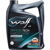 Моторное масло Wolf OfficialTech 5W-30 SP Extra 4л в Борисове