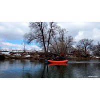 Гребная лодка Вольный ветер Одиссей 370 (оранжевый)