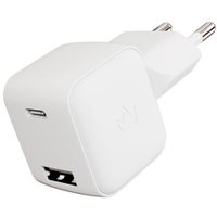 Сетевое зарядное VLP G-Charge USB-С/USB-A (белый)
