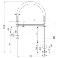 Смеситель Roxen Keit 500504GM-GR
