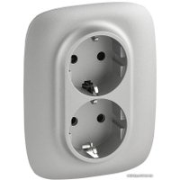 Розетка Legrand Valena Allure 753926 (алюминий)