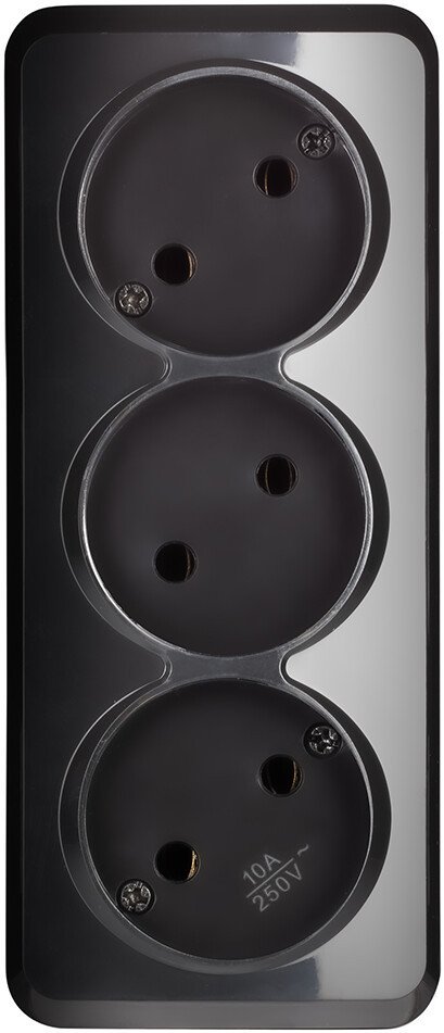 Розетка SmartBuy SBE-03b-10-S3-N