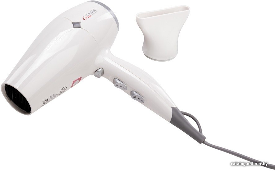 Фен GA.MA Diamond Ceramic GH0301 (белый)