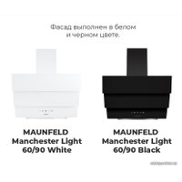 Кухонная вытяжка MAUNFELD Manchester Light 60 (белый)