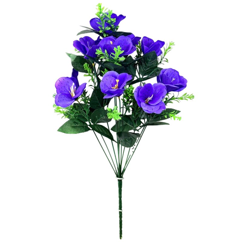 

Искусственный букет KlrBy Крокусы СН33чернильный