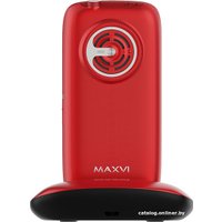 Кнопочный телефон Maxvi B10 (красный)