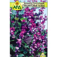 Семена цветов АПД Долихос пурпурный (Гиацинтовые Бобы) 4 шт