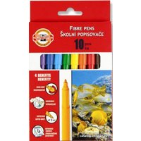Фломастеры Koh-i-Noor Hardtmuth 771002AJ05KS (10 шт)