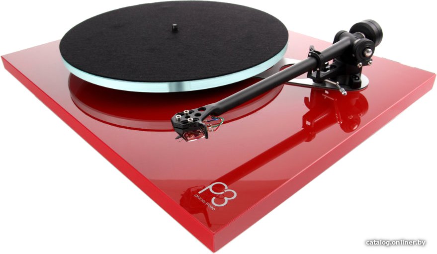 Виниловый проигрыватель Rega Planar 3 (красный)