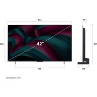OLED телевизор LG OLED evo AI C5 OLED42C5RLA