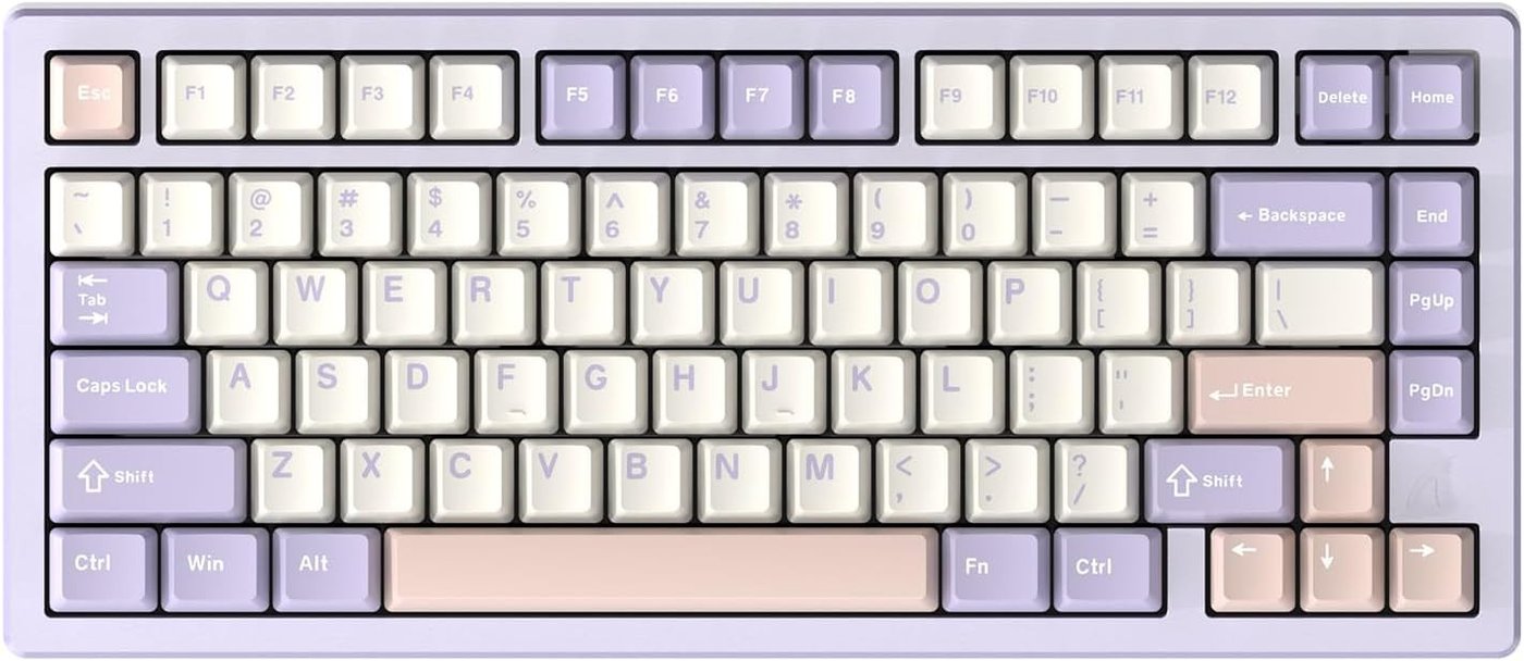 

Клавиатура Wobkeys Rainy75 Pro Purple (Kailh Cocoa, нет кириллицы)