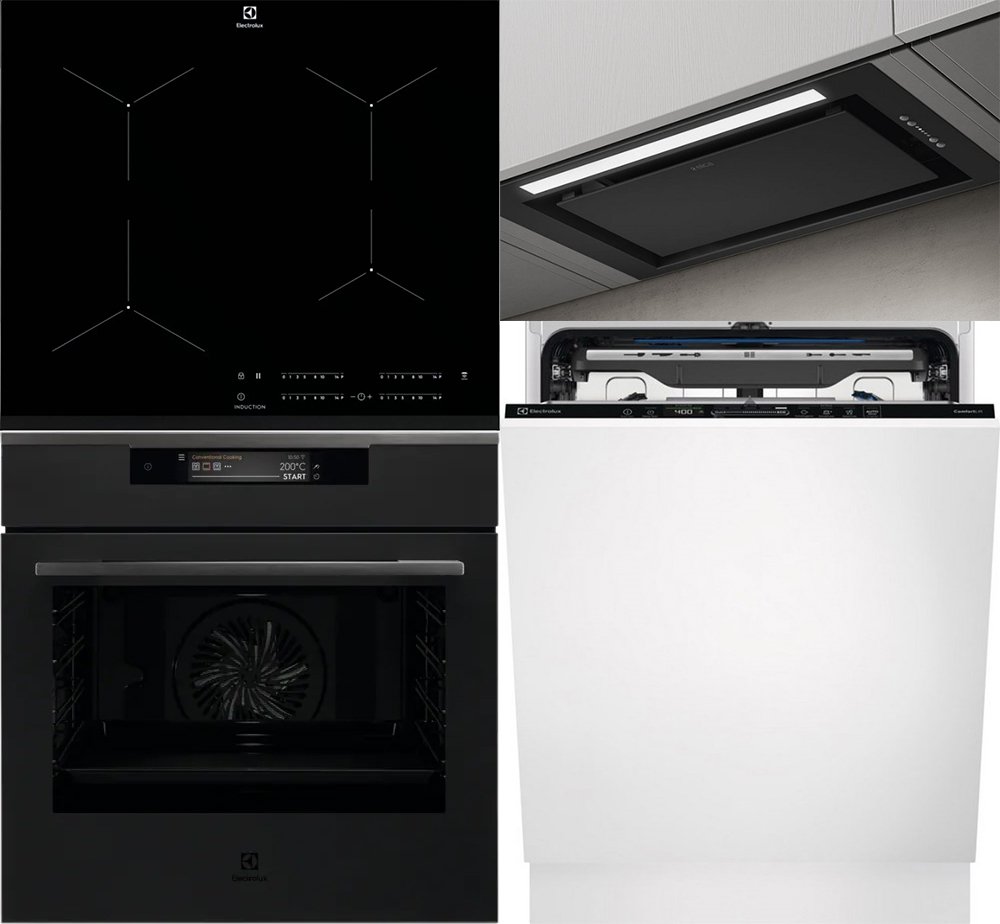 

Комплект встраиваемой техники Electrolux KOEAP31WT + EIT61443B + KECB8300L + Elica Lane BL MAT/A/52