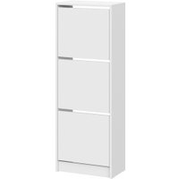 Тумба для обуви Mio Tesoro Бис-3 (белый текстурный) в Гродно