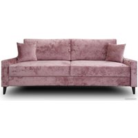 Диван Nord Star Кенугард Краш (велюр, розовый) в Гродно
