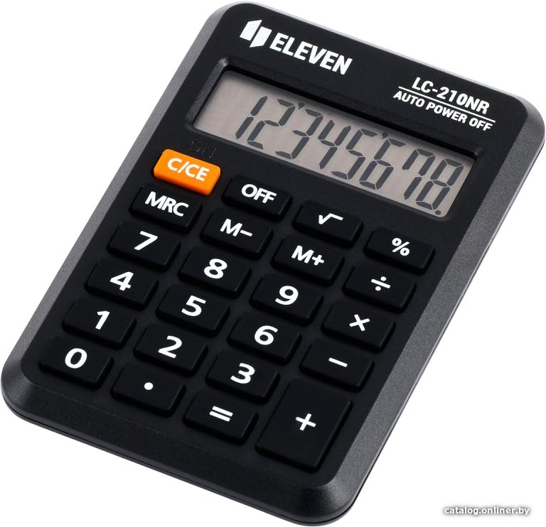 Калькулятор Eleven LC-210NR (черный)