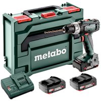 Дрель-шуруповерт Metabo BS 18 L BL 602321540 (c 3-мя АКБ, кейс)