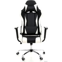 Игровое (геймерское) кресло Calviano Lucaro (черный/белый)