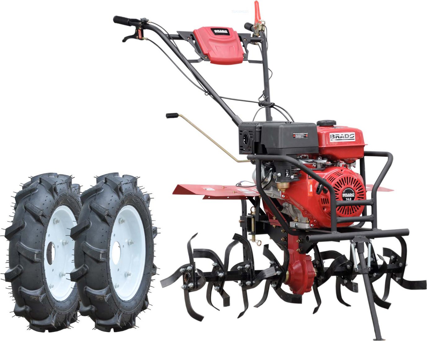 

Мотокультиватор Brado GM-1400SB (колеса BRADO 4.00-10)