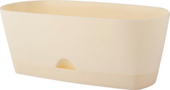 Вазон inGreen Amsterdam для суккулентов IG620310001 (сливочный)