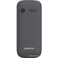 Кнопочный телефон Maxvi K20 (серый)