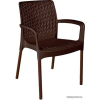 Стул Sheffilton SHT-S68 (коричневый/коричневый муар)