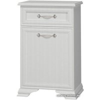 Тумба Bravo Мебель Тумба Грация 1 дв 1 ящ (белый-белый) в Гомеле