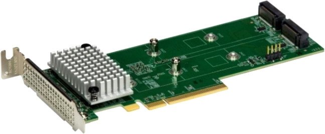 

RAID-контроллер Supermicro AOC-SLG4-2H8M2-O