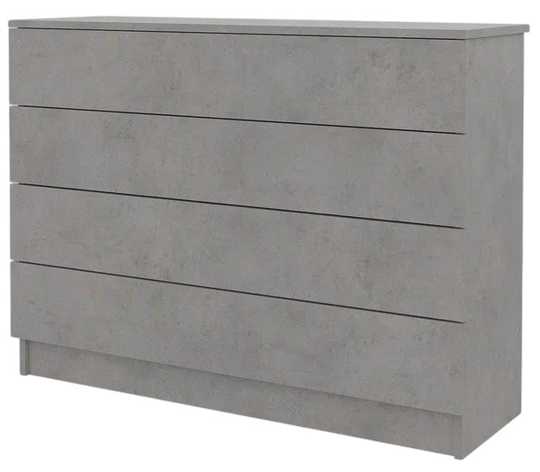 

Комод Горизонт Нео 1050 4 ящика (бетон)