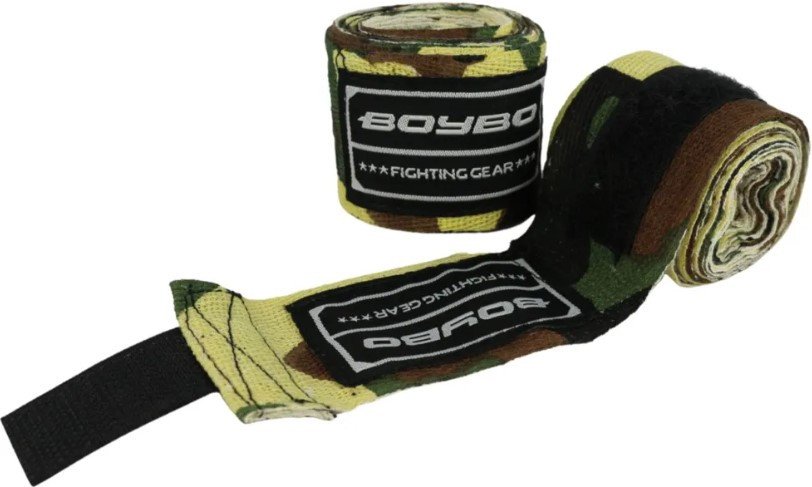 

Бинт боксерский BoyBo BB1001-16 3.5 м (камуфляж)
