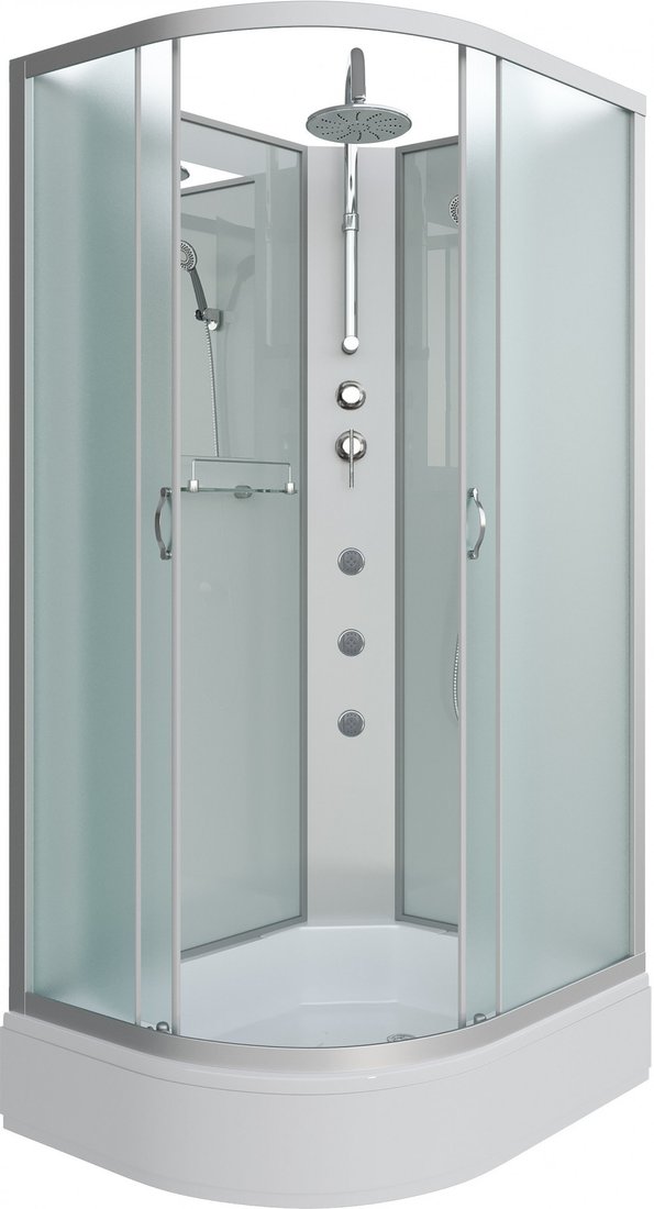 Душевая кабина Niagara NG-33194-14RBKTG 110x90 (матовое стекло)
