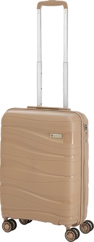 Чемодан-спиннер Sun Voyage SV051-PPD196-20 57 см (бежевый)